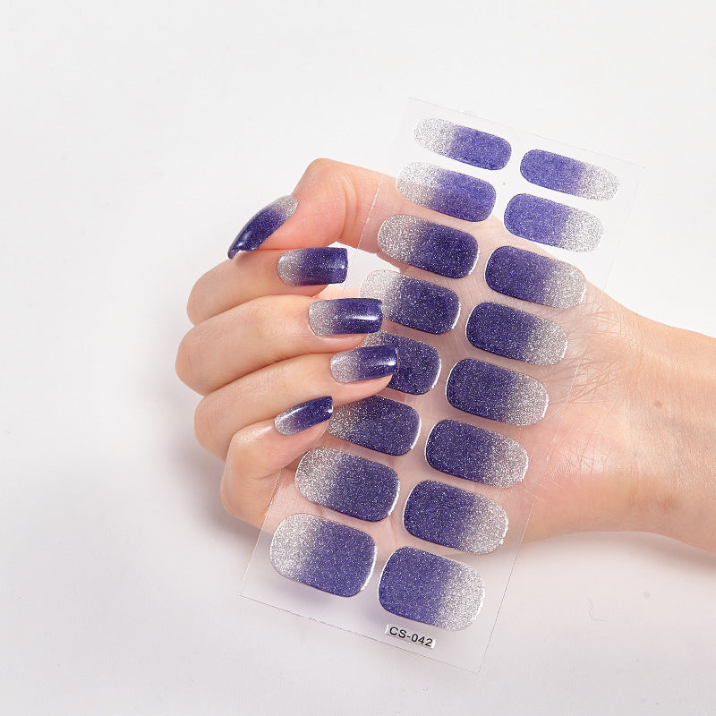 16 Solid Color Nail Stickers for Easy, Trendy Nail Art