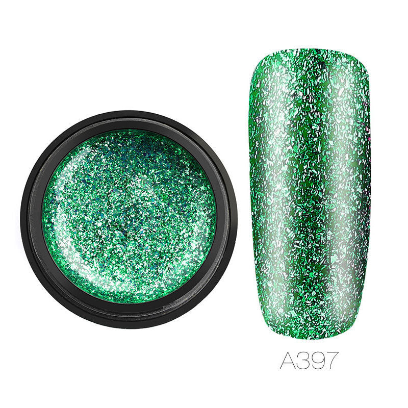 Glitter Gel Nail Polish Sparkling Sequins Art Decoration – Dazzling, Shimmering Nails