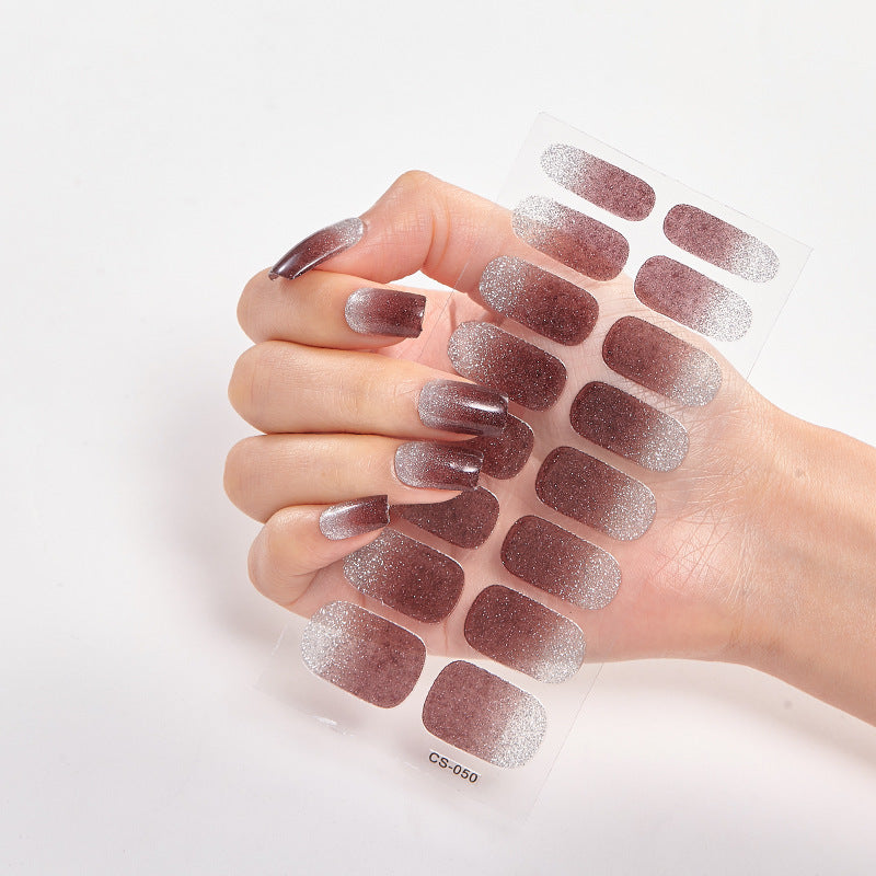 16 Solid Color Nail Stickers for Easy, Trendy Nail Art