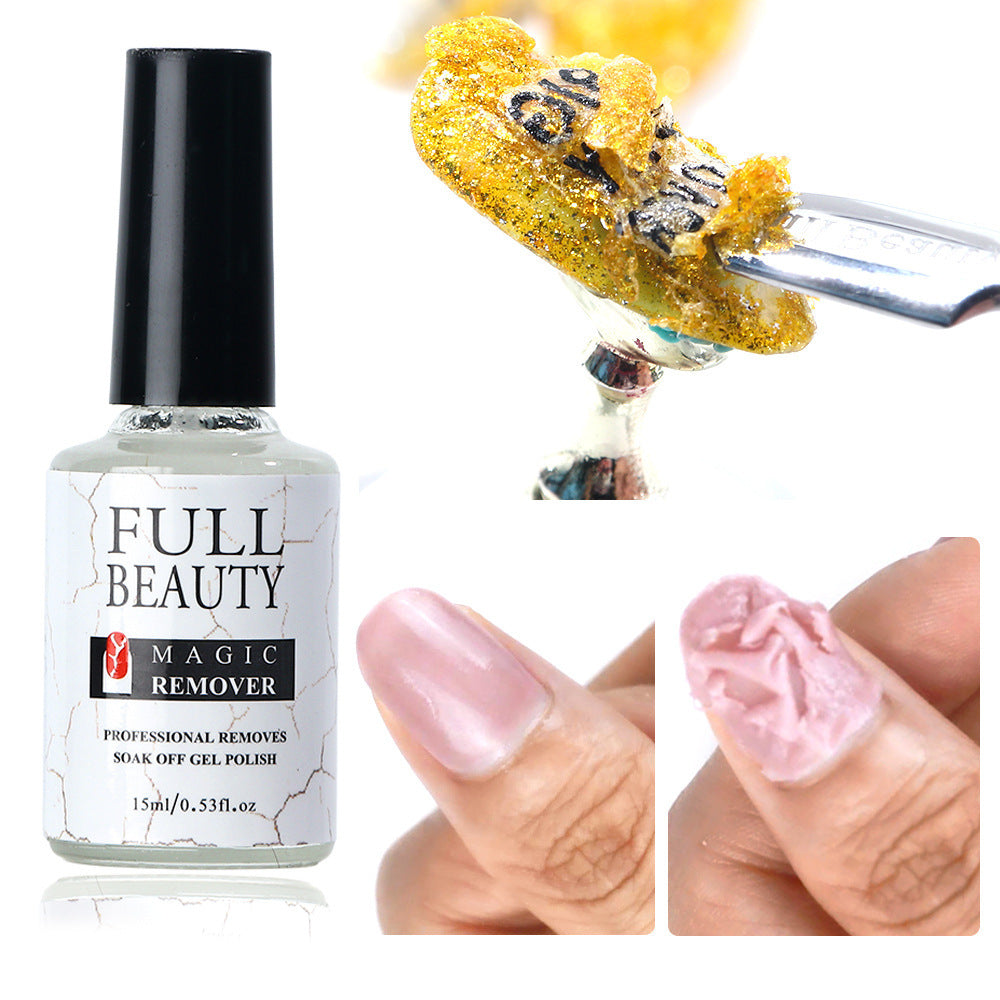 15ml Nail Polish Remover for Easy Application and Clean Nails