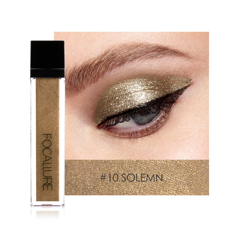 Glittering Liquid Sequin Eyeshadow – Bold, Monochrome Color with Brilliant Shine