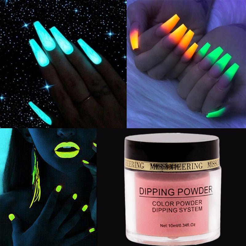 Glow-Enhancing Luminous Acrylic Nail Powder – Long-Lasting, Vibrant Nail Art