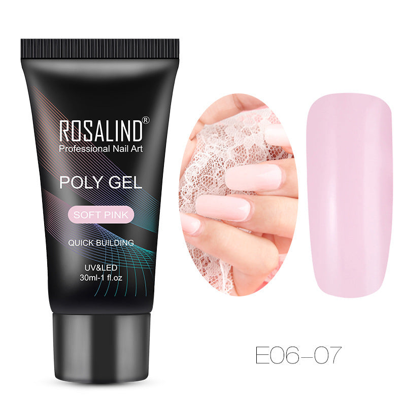 Long lasting crystal nail  gel enhancer for stunning, durable nails.