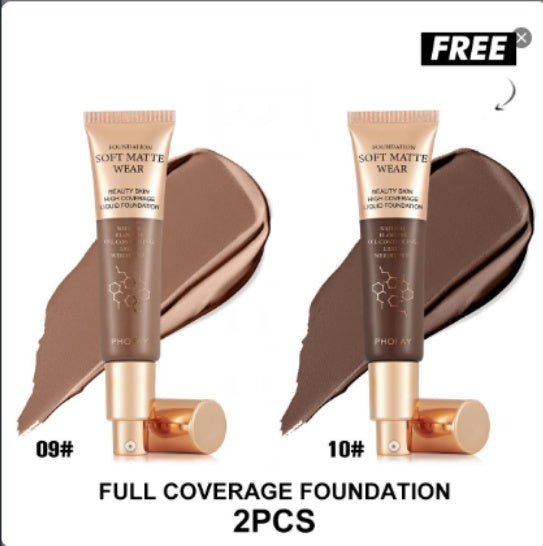 30ml Full Coverage Foundation for a Perfect, Matte Finish