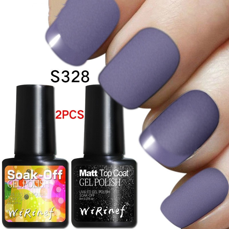 Frosted Seal Combination Nail Polish – Matte and Glossy Finish in One