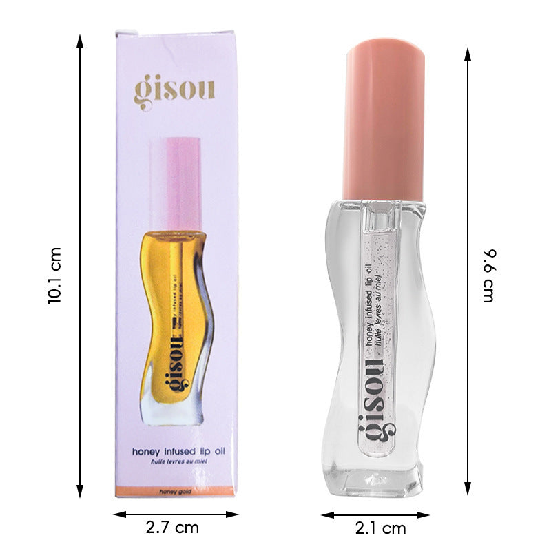 Honey Infused Lip Gloss – Hydrating, Glossy Finish for Smooth Lips