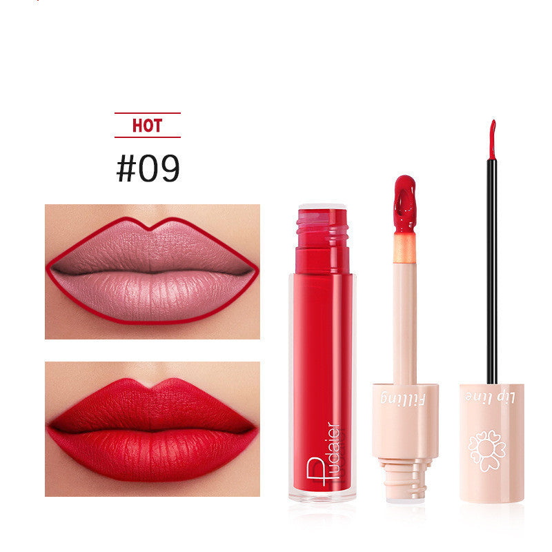 Dual-Action Lipstick and Gloss for Vibrant, Glossy Lips