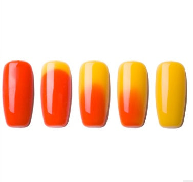 Temperature-Activated Color Changing Nail Polish for Dynamic Shades