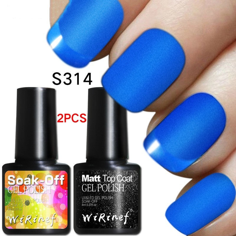 Frosted Seal Combination Nail Polish – Matte and Glossy Finish in One