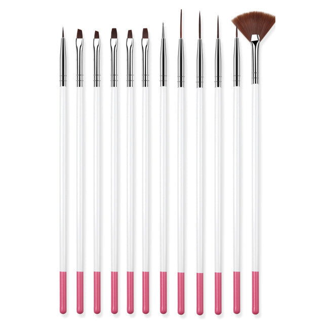 Precision Nail Art Brushes – Essential Tools for Flawless Nail Designs