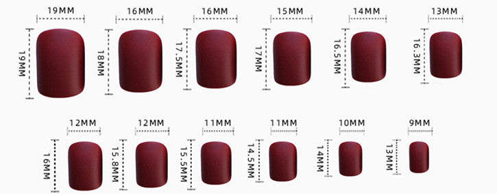 Instant Manicure Fake Nail Stickers for Quick, Durable Nail Art