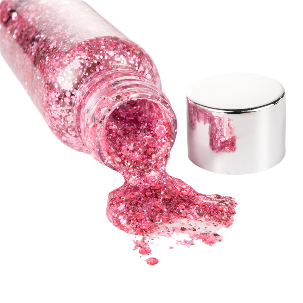 Eye Glitter Gel & Loose Sequins Cream – Sparkle for Hair, Body, Face