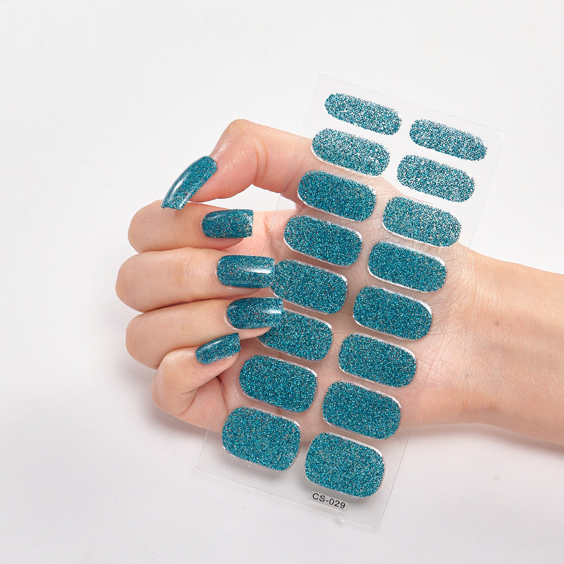 16 Solid Color Nail Stickers for Easy, Trendy Nail Art