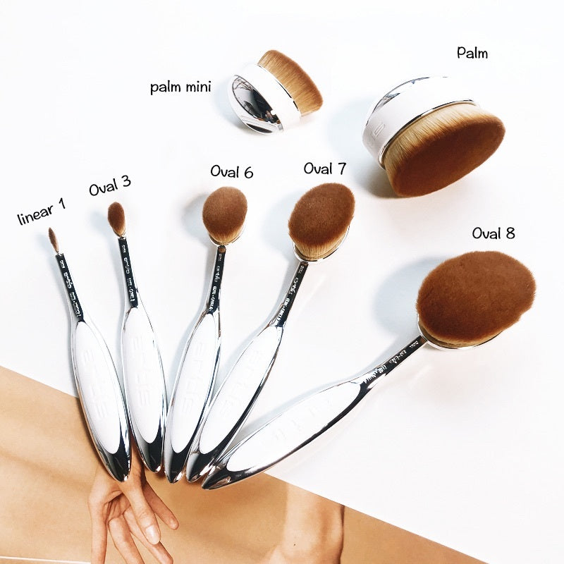 Artis Brush Mirror White Makeup Foundation – Flawless Application with Precision