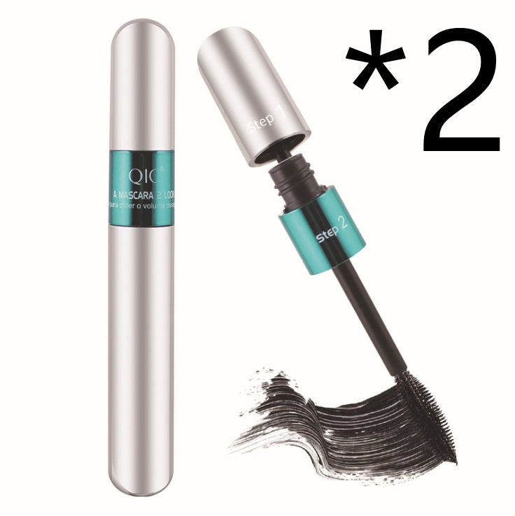 Double Mascara with Two-in-One Formula for Bold, Defined Lashes