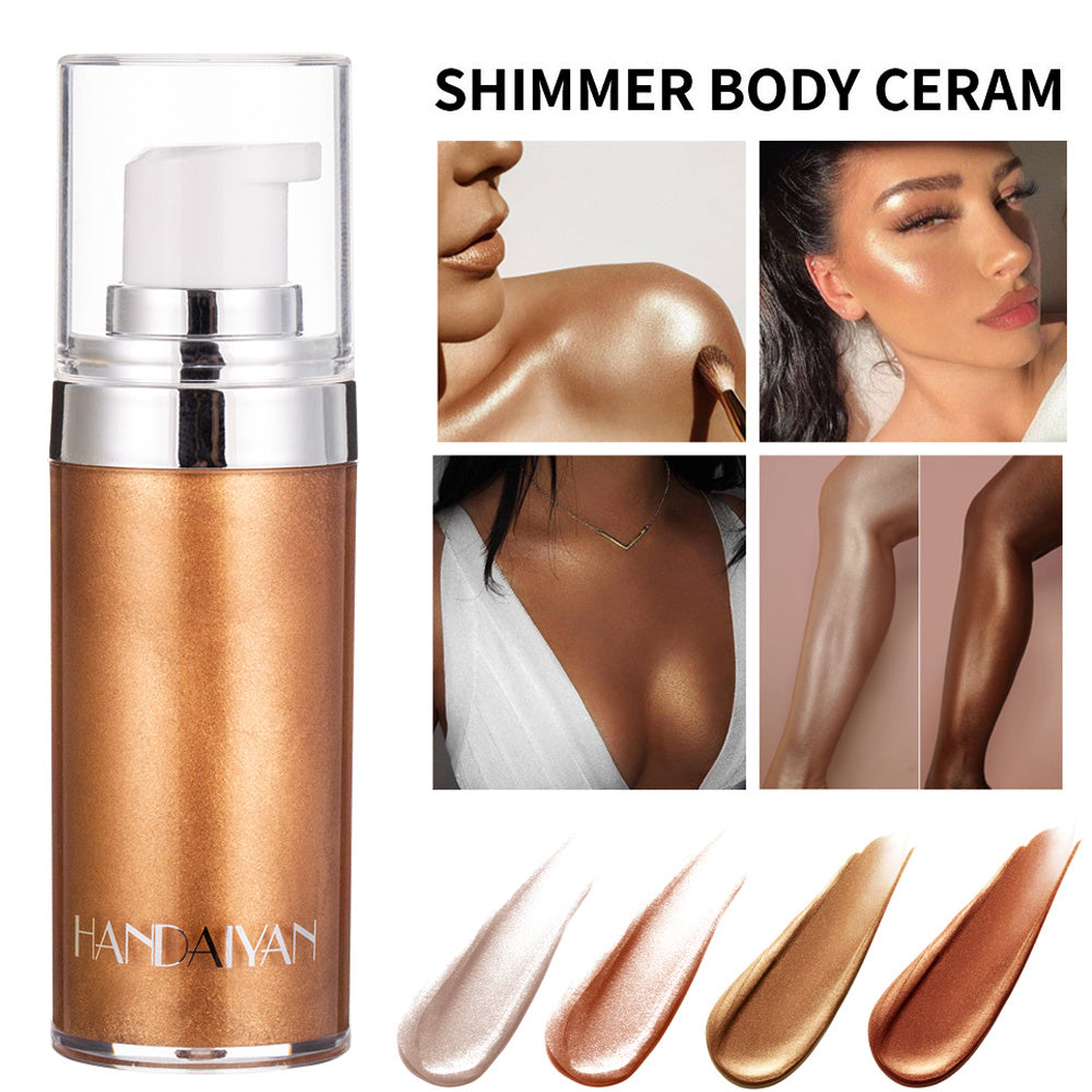 Glow-Boosting Liquid Highlighter – Illuminates Face & Legs with a Stunning Radiance