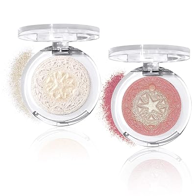 Gradient Embossed Blush – Natural Nude Makeup for Repair and Whitening Effect