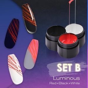 Luminous Spider Nail Gel – UV-Activated Nail Art Gel for Unique, Eye-Catching Manicure Designs