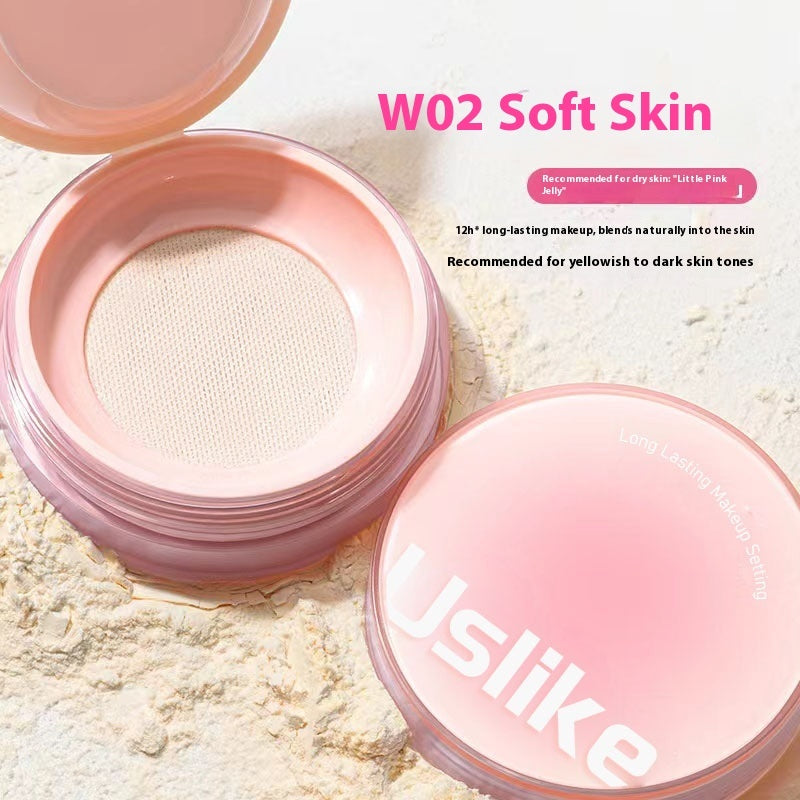 Compact Jelly Face Powder for Flawless, Shine-Free Skin and Long-Lasting Matte Coverage