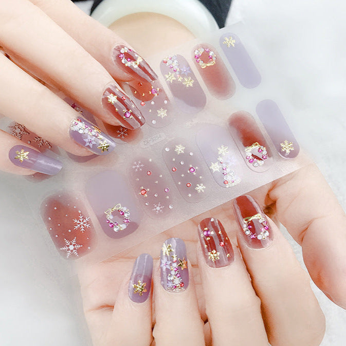 3D Stereo Full Waterproof Nail Stickers – Long Lasting