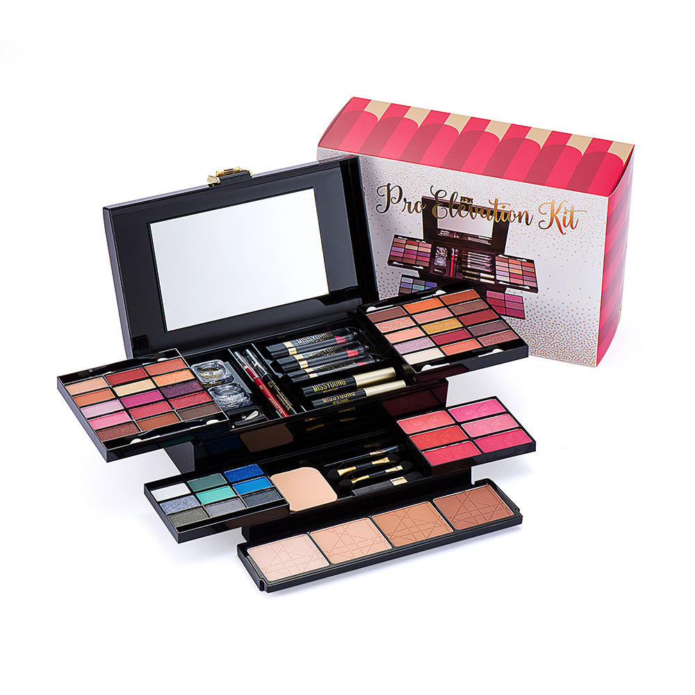 Complete Eye Shadow, Lip Gloss, Blush, and Concealer Makeup Set