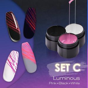 Luminous Spider Nail Gel – UV-Activated Nail Art Gel for Unique, Eye-Catching Manicure Designs