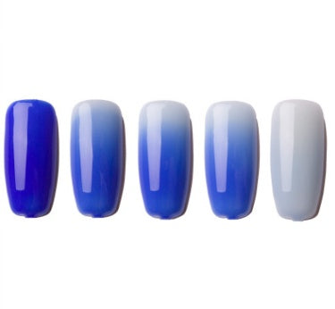 Temperature-Activated Color Changing Nail Polish for Dynamic Shades