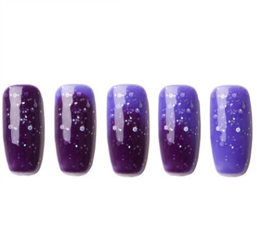 Temperature-Activated Color Changing Nail Polish for Dynamic Shades