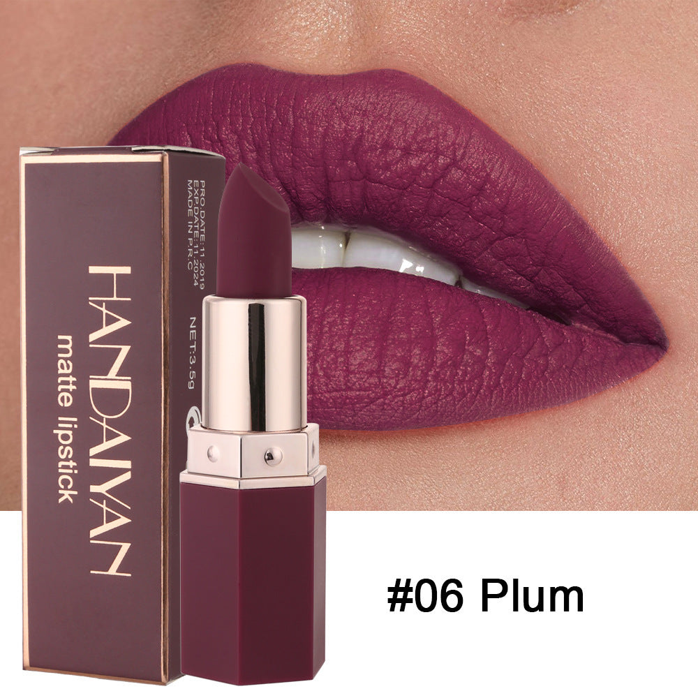 Diane Nourishing Matte Lipstick – 6 Stunning Colors for Bold, Soft Lips