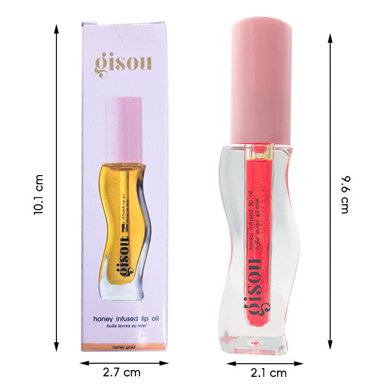 Honey Infused Lip Gloss – Hydrating, Glossy Finish for Smooth Lips