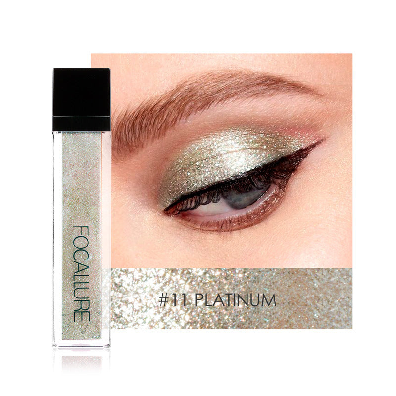 Glittering Liquid Sequin Eyeshadow – Bold, Monochrome Color with Brilliant Shine