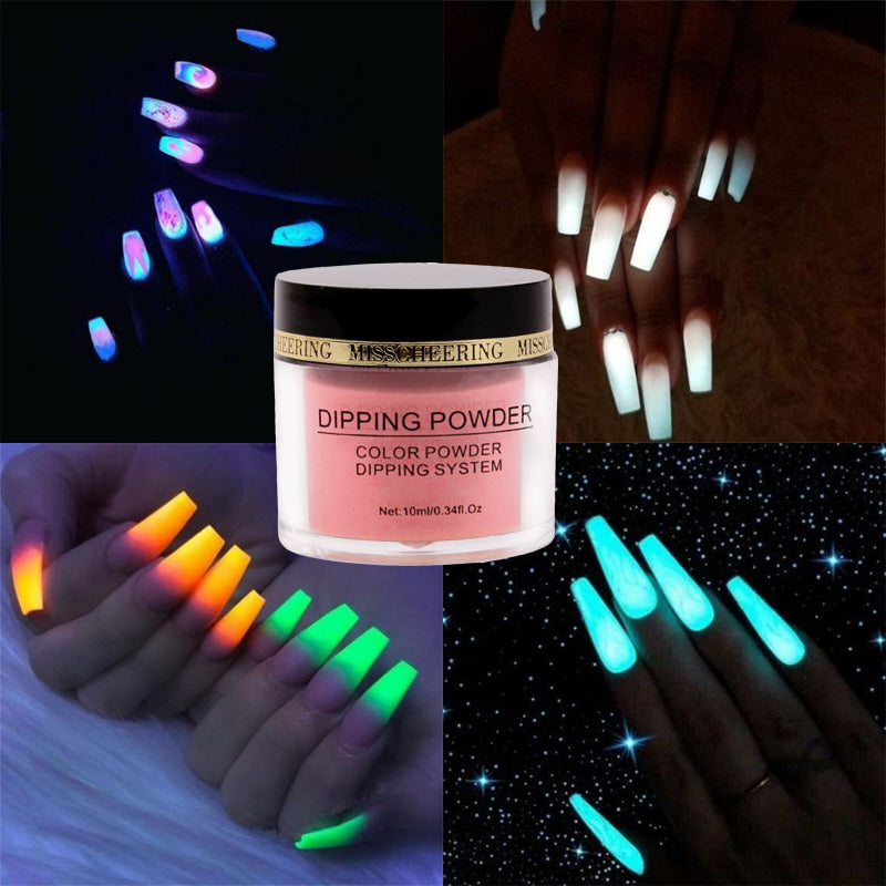 Glow-Enhancing Luminous Acrylic Nail Powder – Long-Lasting, Vibrant Nail Art