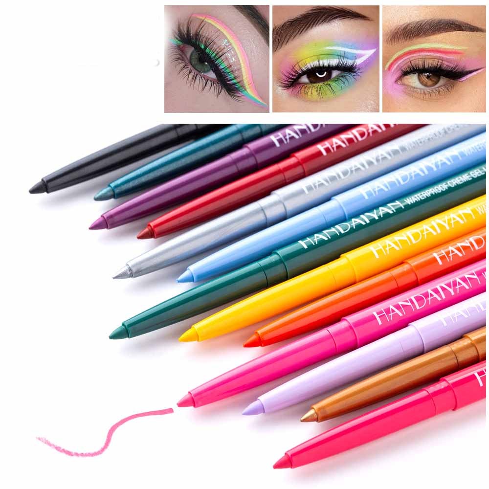 Neon Waterproof Liquid Eyeliner Pen for Long-Lasting Color