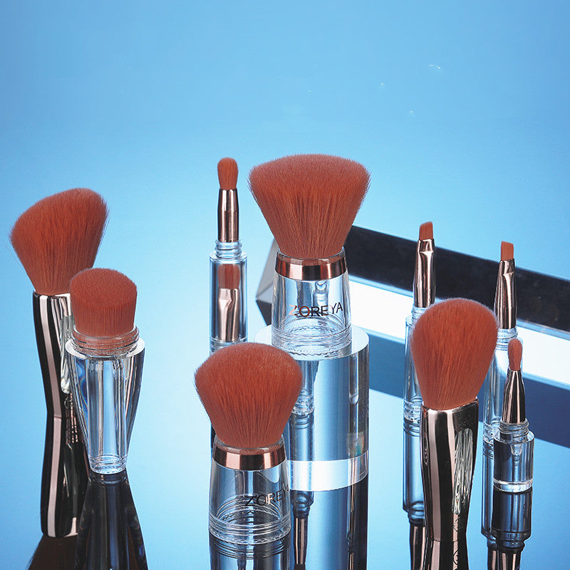 9-Piece Zhuoerya Makeup Brush Set for Flawless Application