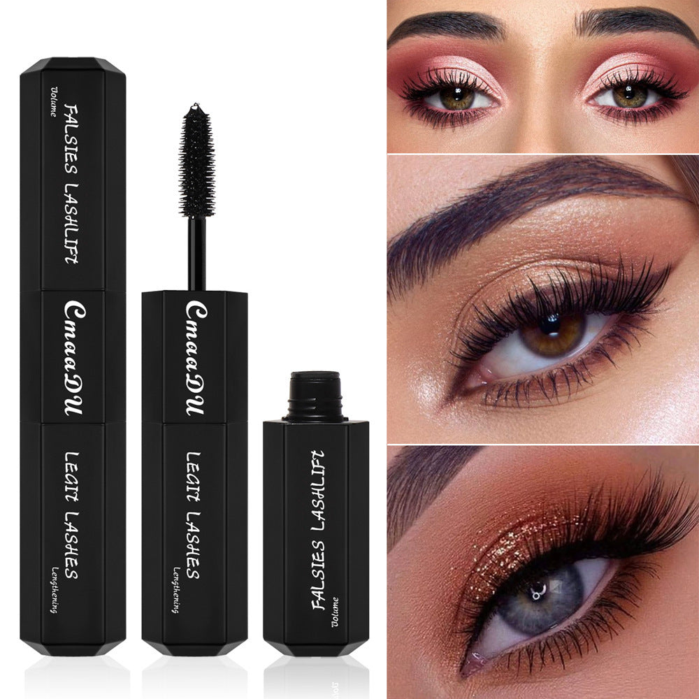 Large Capacity Mascara with Silicone Brush Head – Voluminous, Defined Lashes