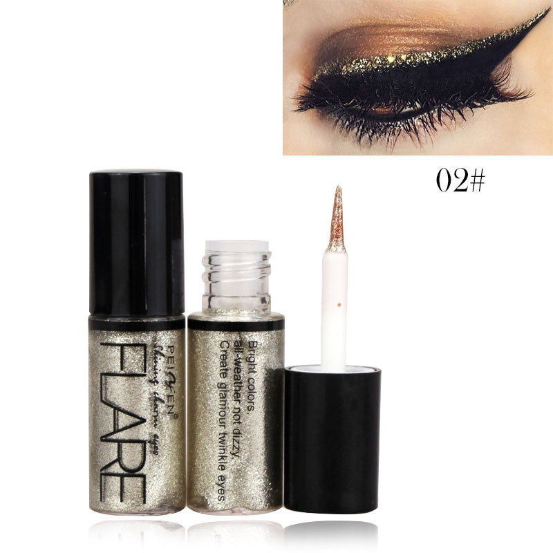 Long-Lasting Waterproof Shine Eyeliner for Glossy, Defined Eyes