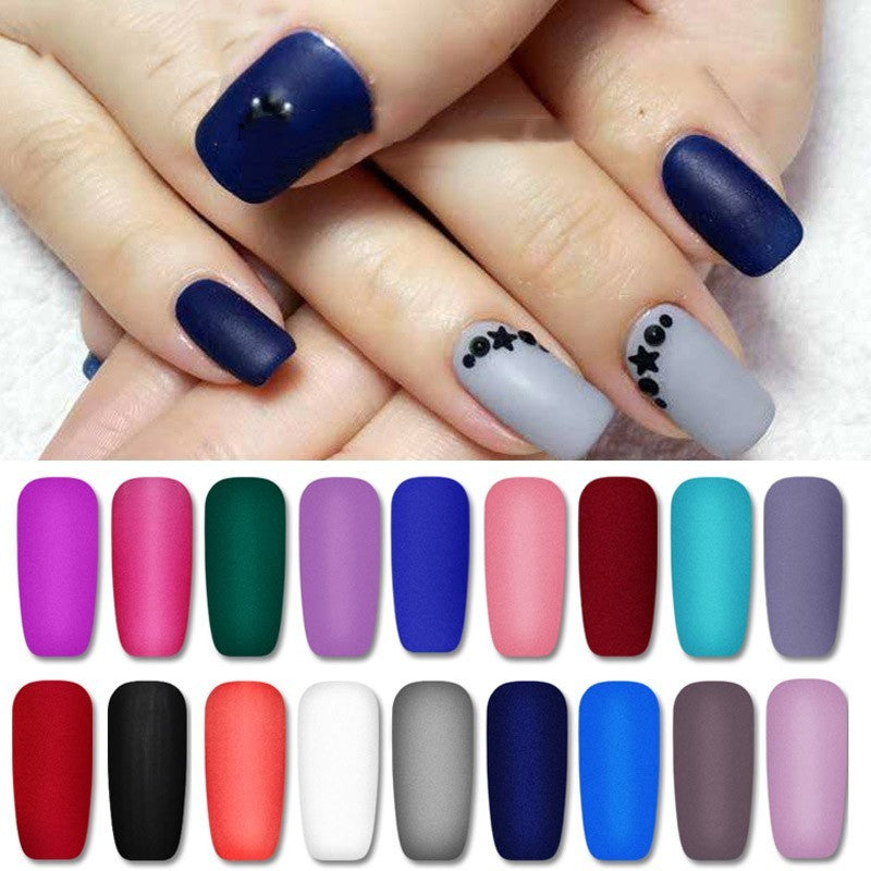 Frosted Seal Combination Nail Polish – Matte and Glossy Finish in One