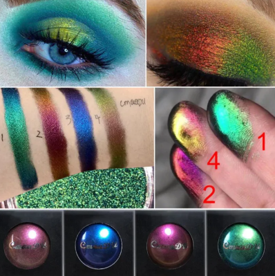 Chameleon Light Change Eyeshadow - Transforming Color with Every Blink