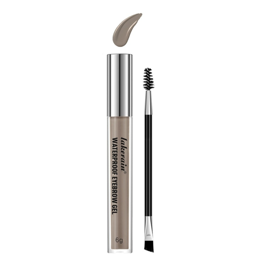 Waterproof and sweat-proof eyebrow gel with long-lasting and high color