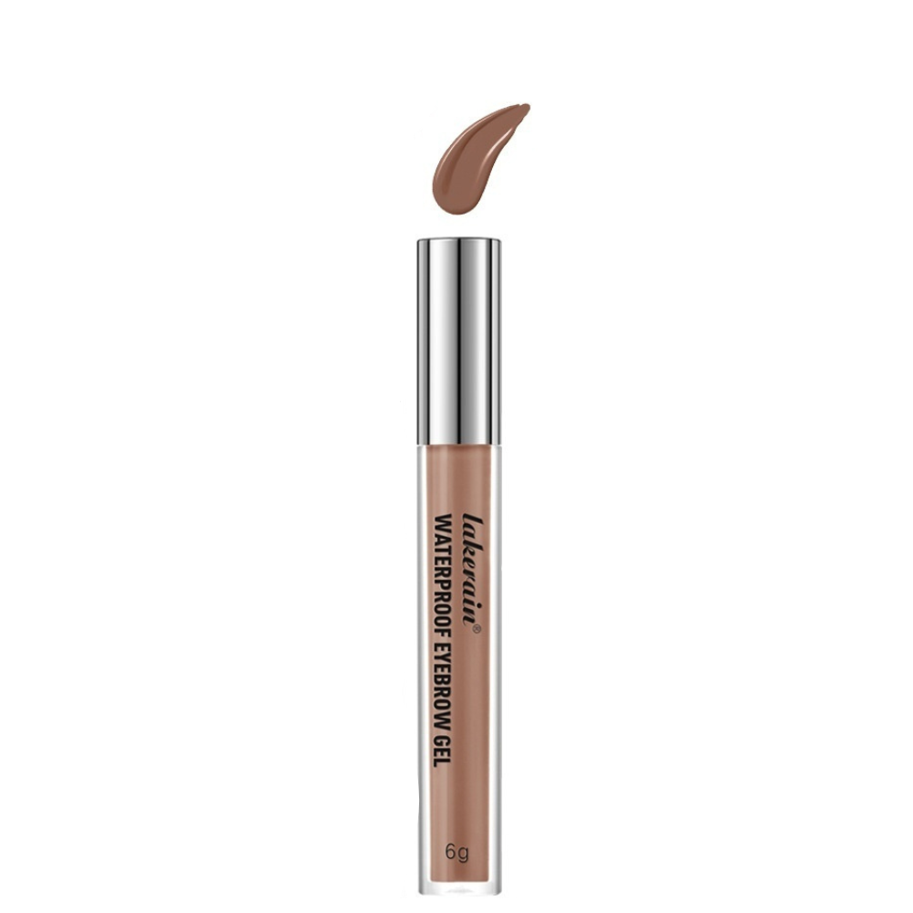 Waterproof and sweat-proof eyebrow gel with long-lasting and high color