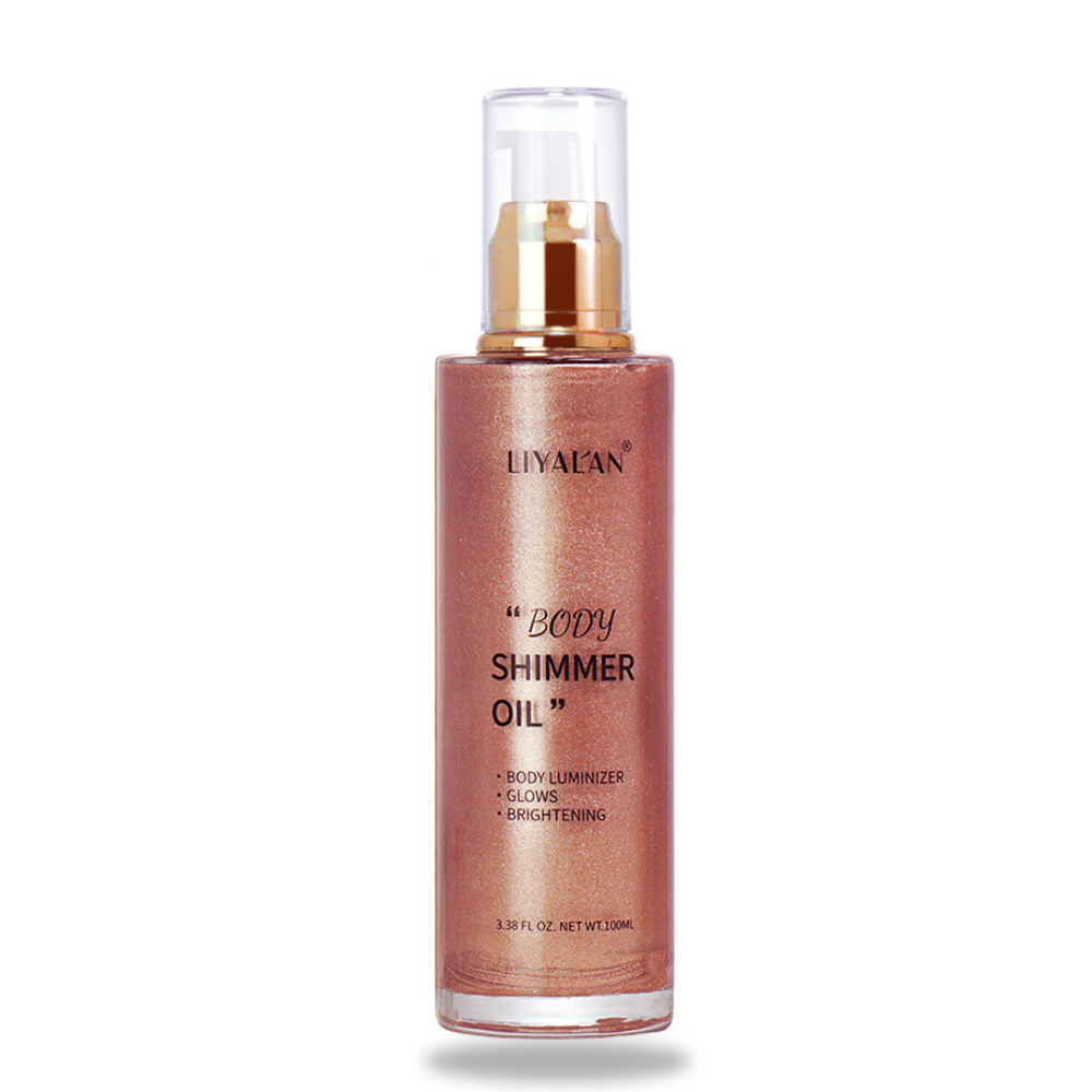 Shimmering Body Gloss Oil and Facial Repair Liquid