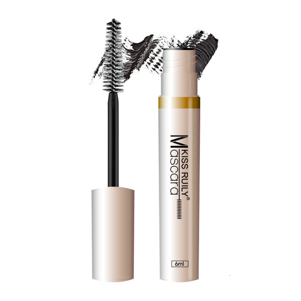 Black Waterproof Thick Non-Curling Mascara – Bold, Long-Lasting Volume