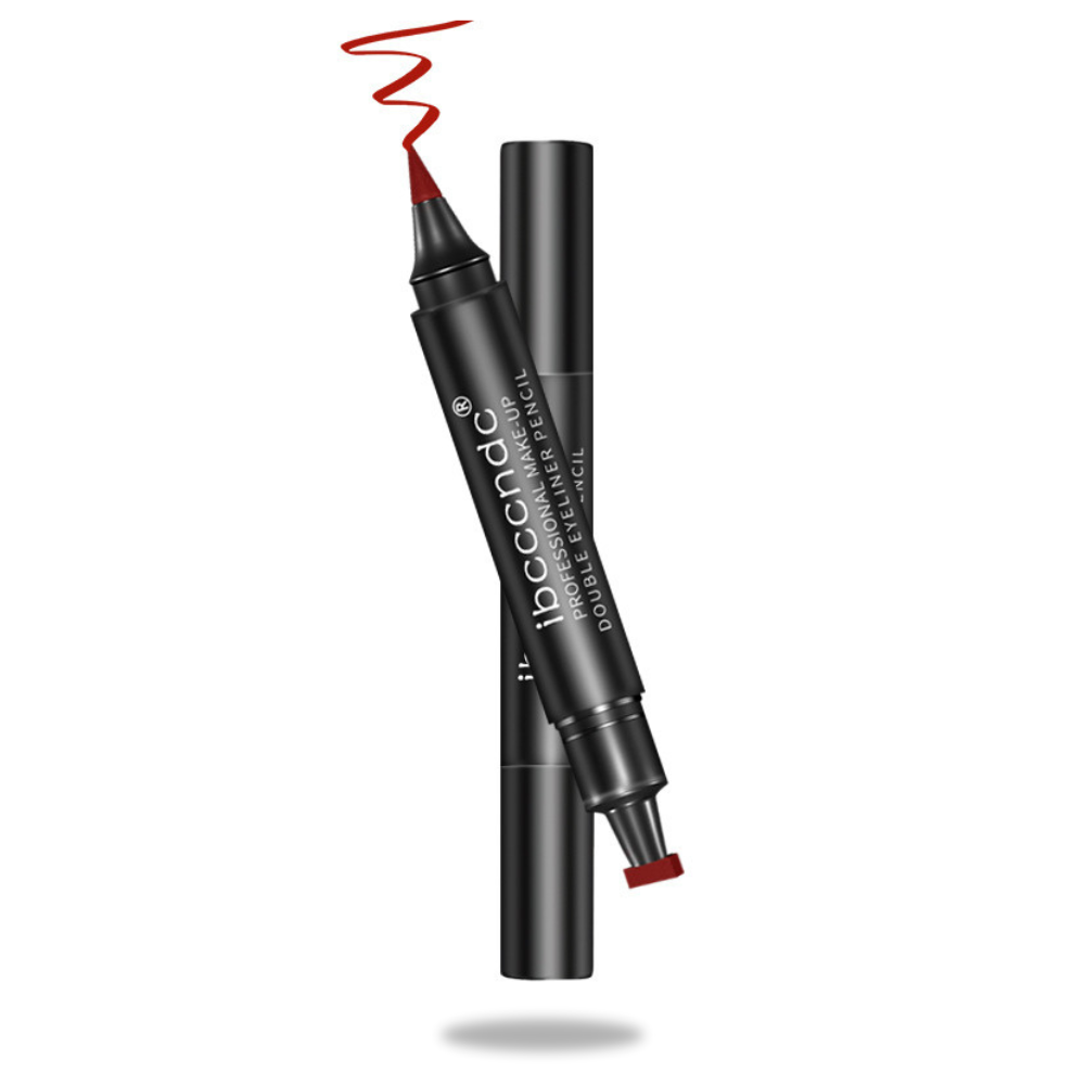 Double Eyeliner Seal Pen – Waterproof, Smudge-Proof, Dual Tip for Precision