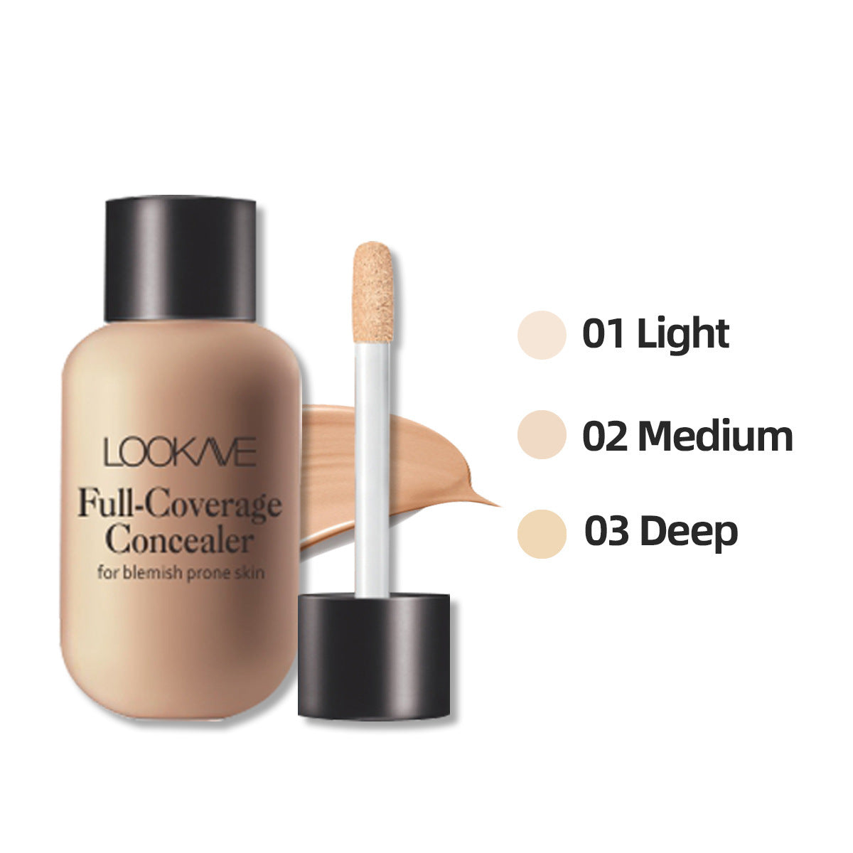 Flawless Lightweight Concealer for Seamless Coverage and Natural Look