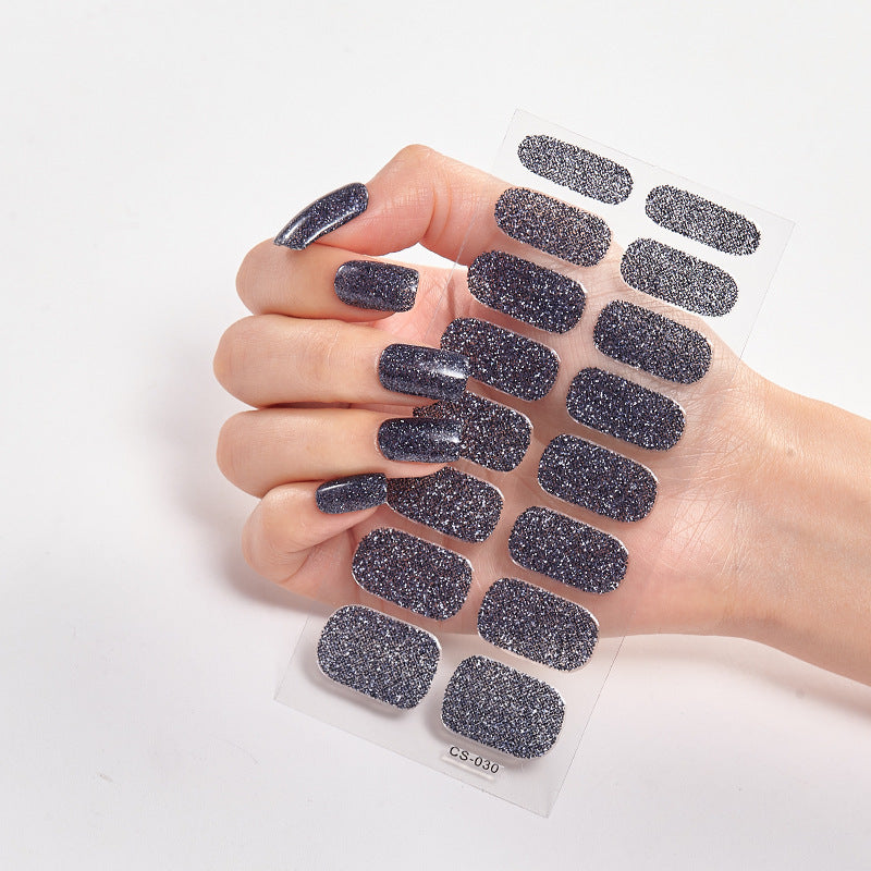 16 Solid Color Nail Stickers for Easy, Trendy Nail Art