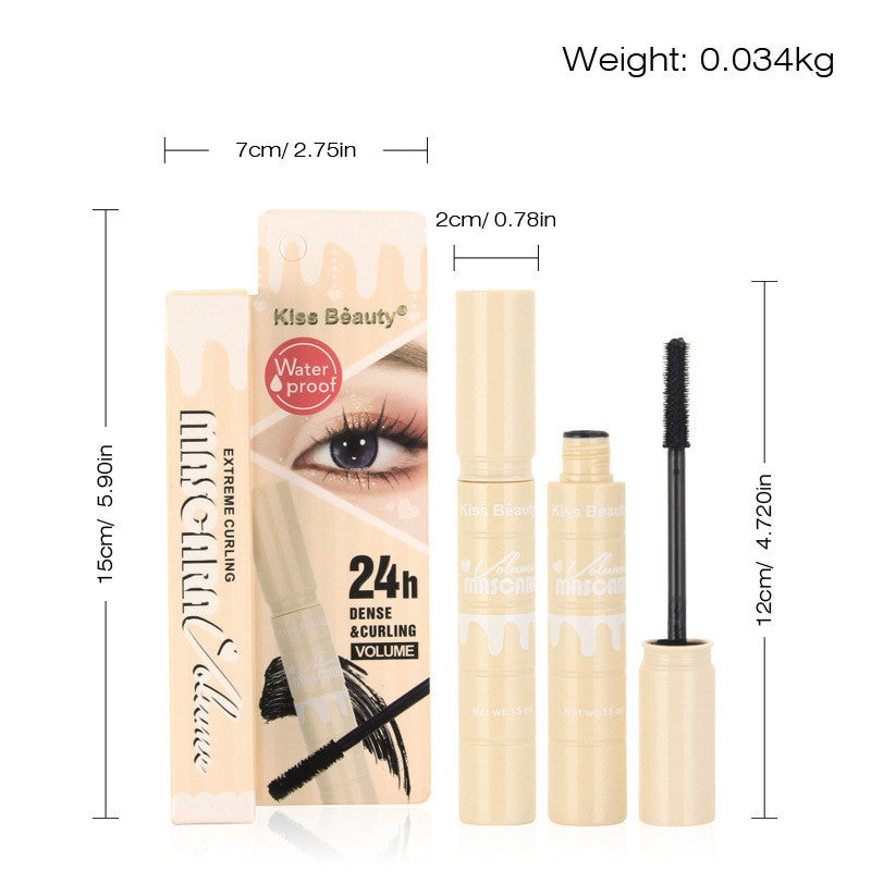 Waterproof Thick Long Curling Mascara – Voluminous Lashes That Last All Day