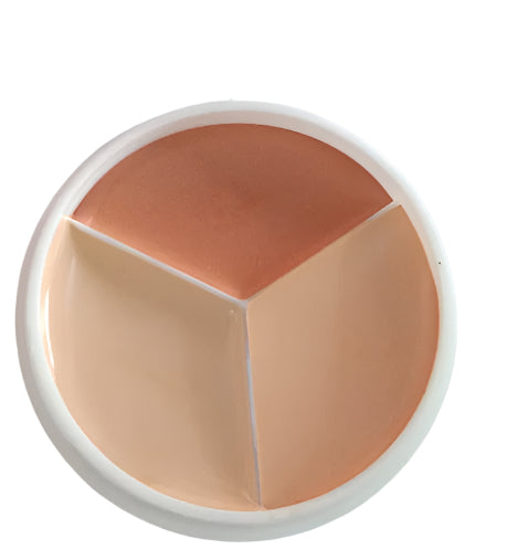 Tri-Color Foundation – Adjustable Shades for a Personalized, Even Skin Tone