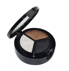 Eye Shadow and Makeup Set with Mirror and Brush for Easy Application