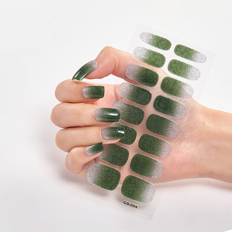 16 Solid Color Nail Stickers for Easy, Trendy Nail Art