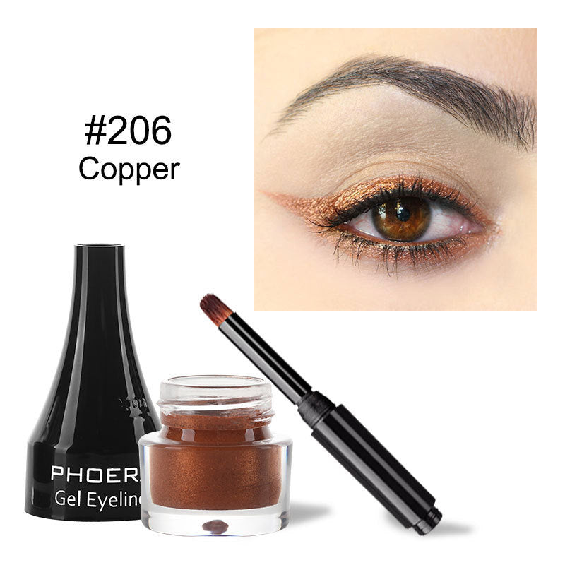 Long-Lasting Gel Eyeliner for Intense, Defined Eyes